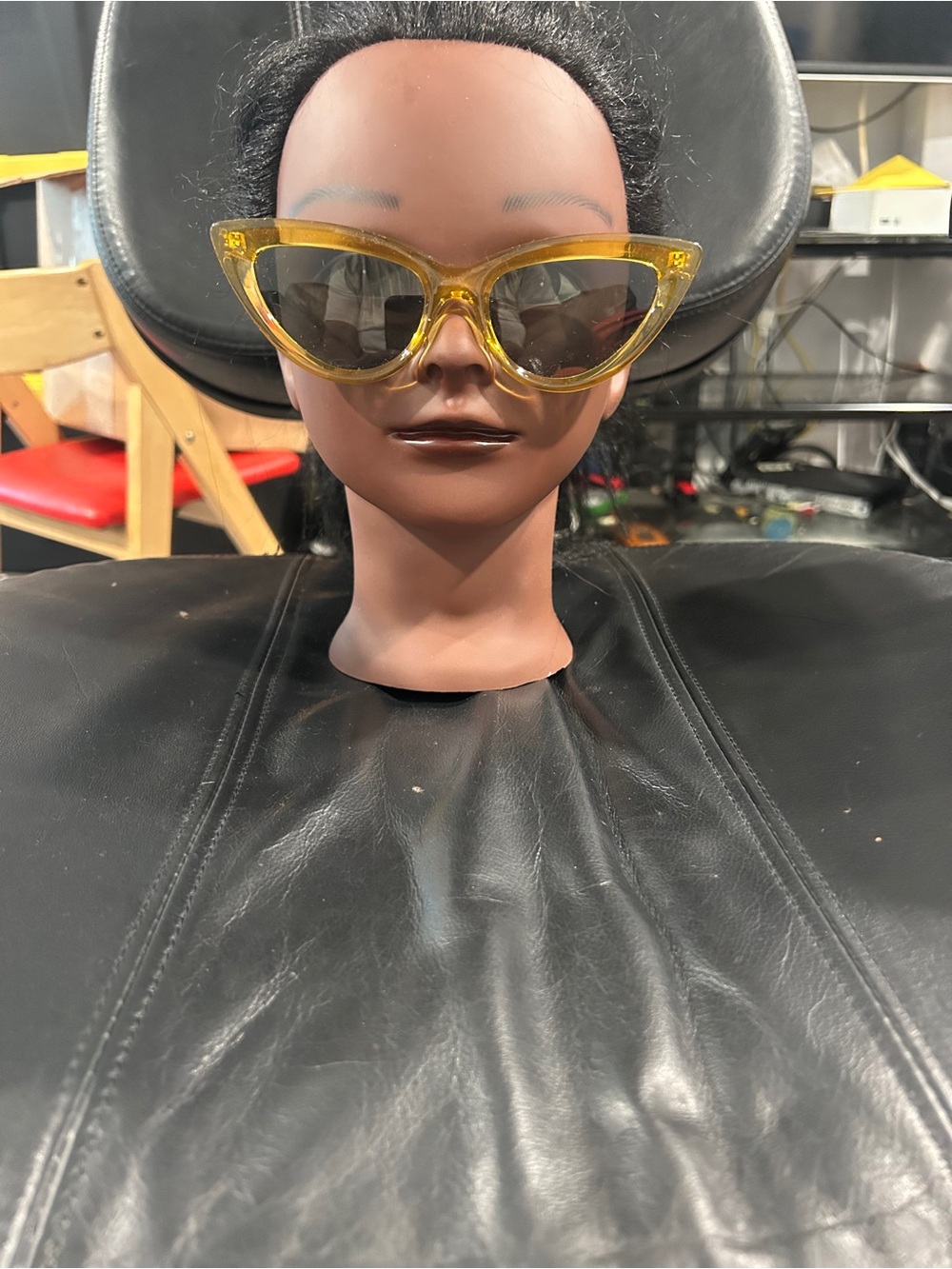 Yellow Cat-Eye Sunglasses - Women Accessories